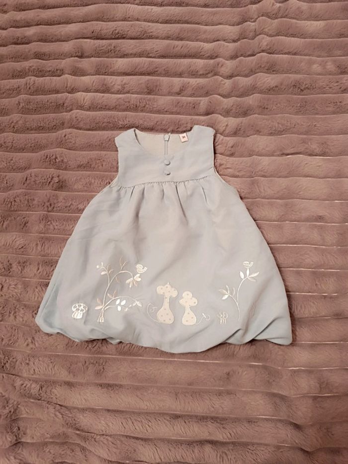 Robe chasuble doublée T. 3 mois