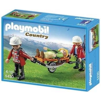 PLAYMOBIL Country 5430 Secouristes avec Brancard