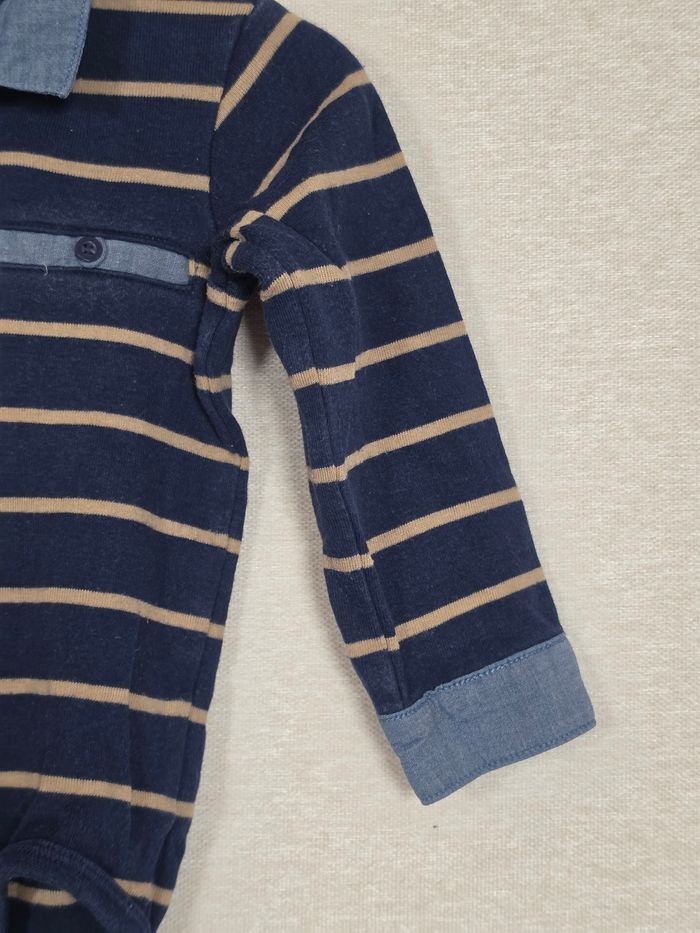 Bodie polo bleu marine H&M 86 cm - photo numéro 4