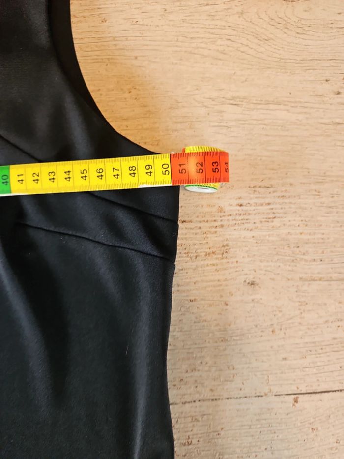 Robe courte classique noire sans manche, La Redoute, 44/46, nickel - photo numéro 11