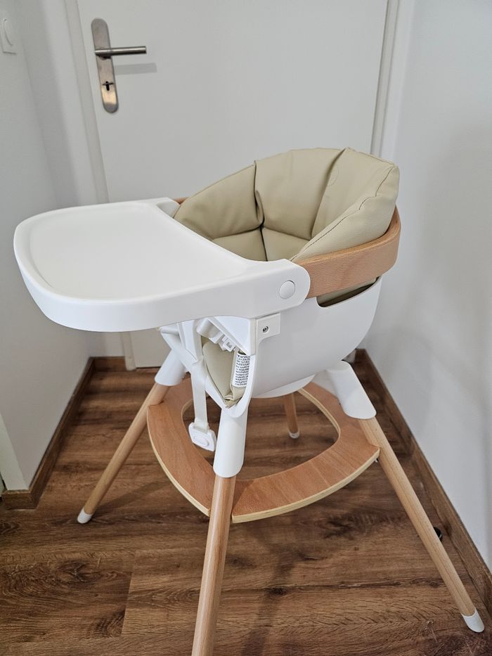 Chaise haute évolutive en bois 4 en 1 - Vaniya 2.0 - photo numéro 2