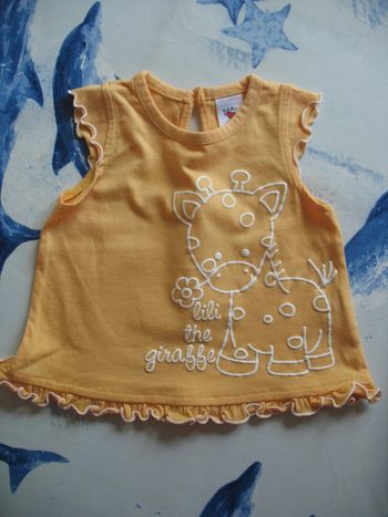 TEE SHIRT SM ORANGE BÉBÉ FILLE "BABY CLUB BY C&A" - 3 MOIS - n°02