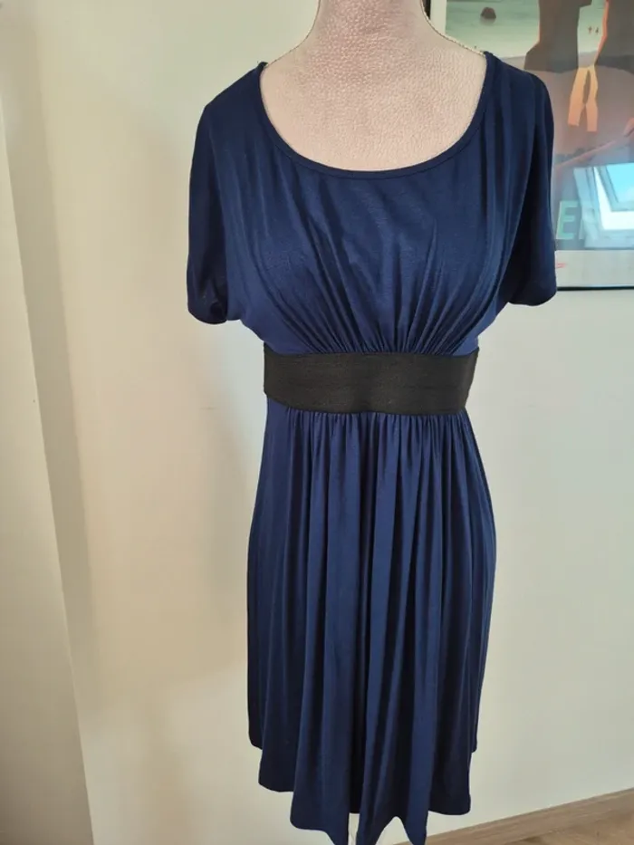 Robe bleue Etam