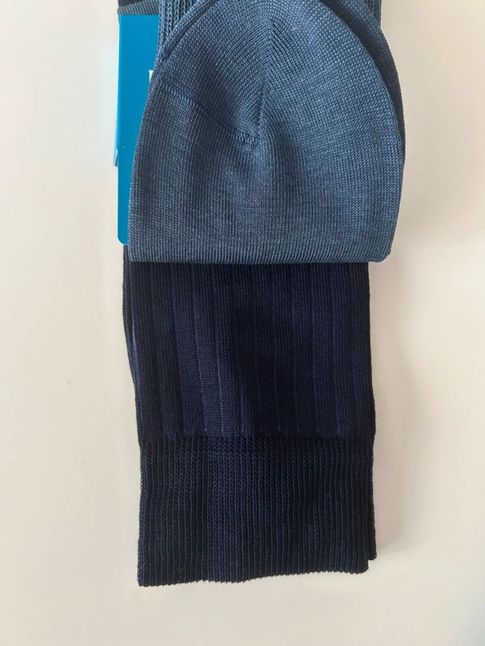 Lot de 2 Chaussettes Bleuforet NEUVES 43-46 - photo numéro 2