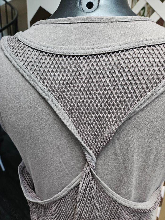 Edc Esprit robe tunique marron taille L - photo numéro 6