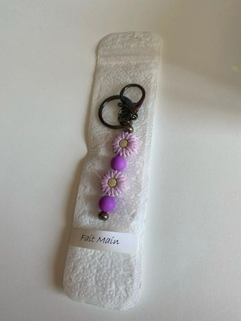 Porte clés bijou de sac à mains sac à dos fait main