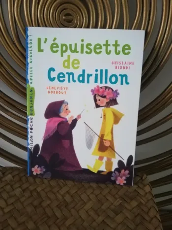 Livre CP l'épuisette de Cendrillon