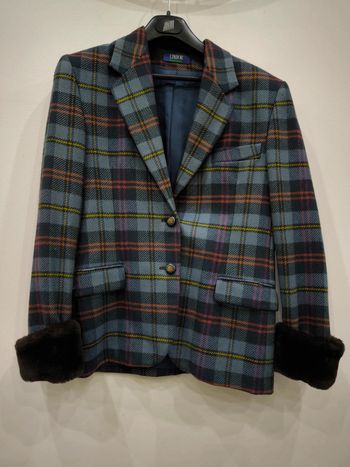 Veste costume en laine vintage taille 38