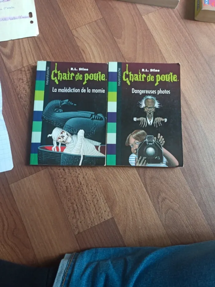 Chair de poule - Dangeureuse photos et La maladie de la momie