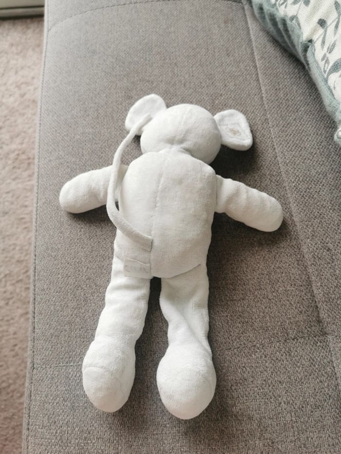 Doudou souris blanche Petit Bateau - photo numéro 7