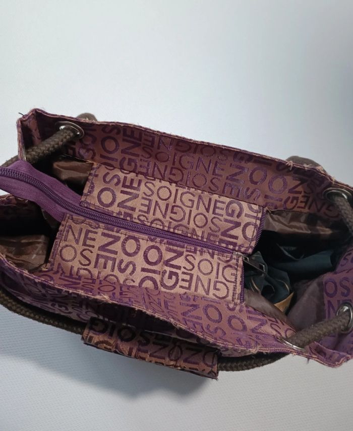 Sac bandoulière fourré tout - photo numéro 4