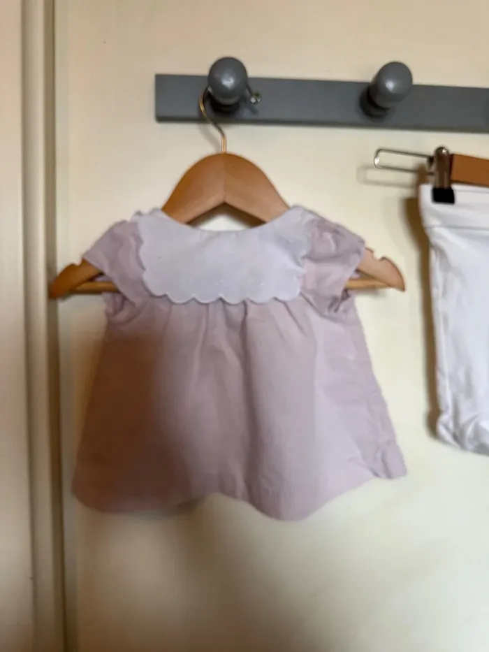 Ensemble bébé fille cyrillus kiabi 1 mois / naissance - photo numéro 2