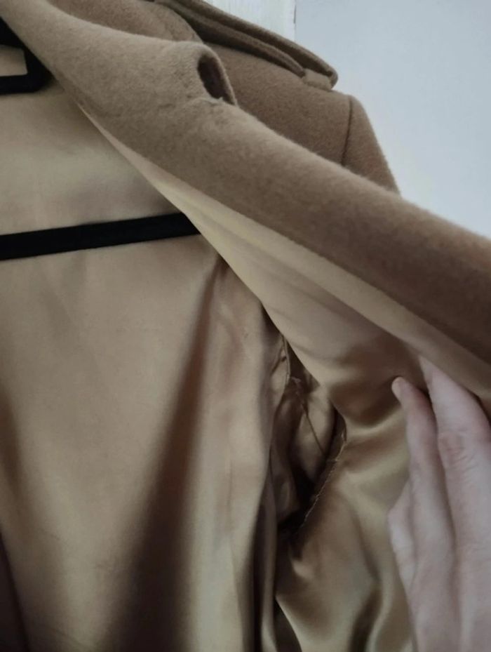 🌷Manteau Beige Vintage Pure Laine Tyrol Autrichien Steinblok T42/44🌷 - photo numéro 11