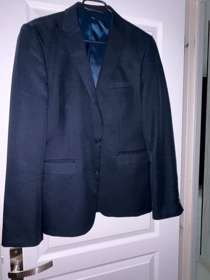 Blazer bleu marine T.L neuf