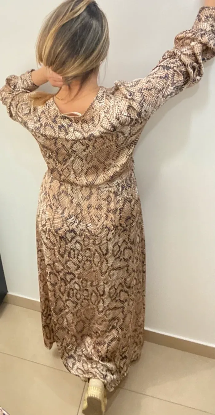 Robe longue imprimée - photo numéro 7