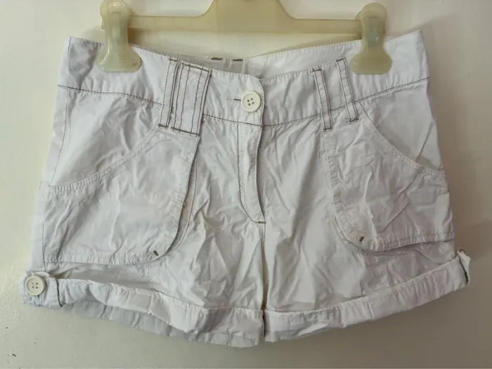 Short tissu blanc, 34, Kiabi. - photo numéro 2