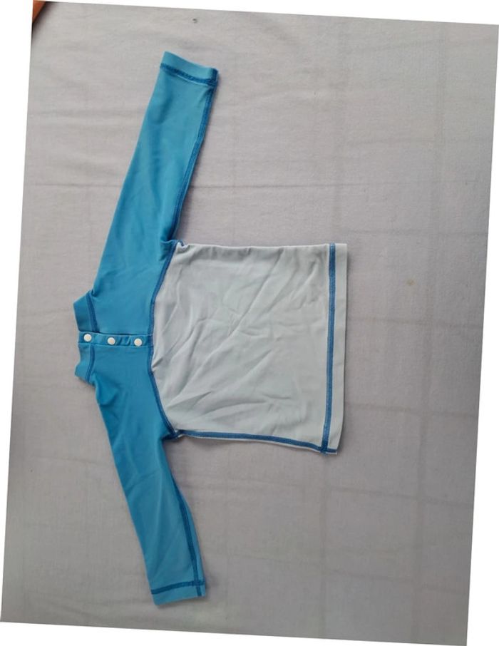 T-shirt/Maillot de bain Tribord anti uv manches longues 18 mois - photo numéro 2