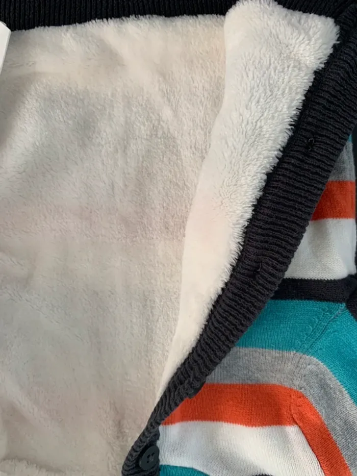 Gilet pour extérieur en velours en 3 mois Orchestra - photo numéro 2
