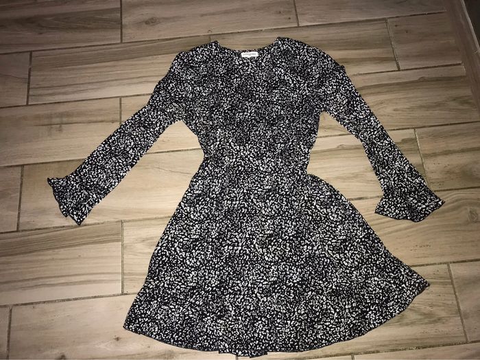 Robe noir imprimé ikoone & Bianka L - photo numéro 2