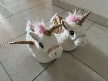 Chaussons licorne