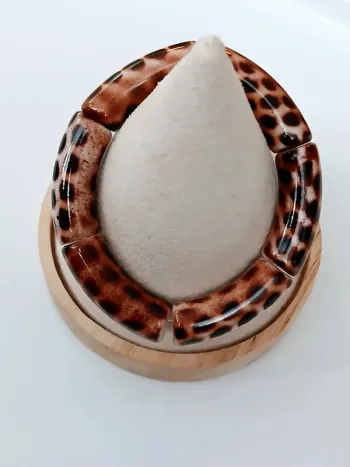 🐆 Bracelet tube résine effet léopard – Tendance & unique