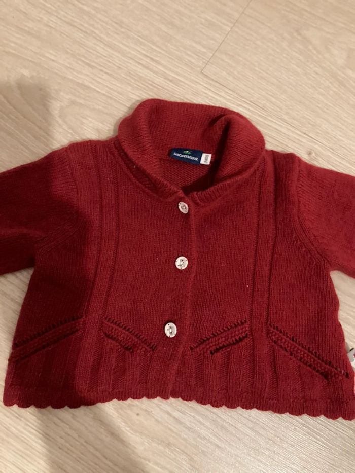 Gilet boléro fille 9 mois - photo numéro 2