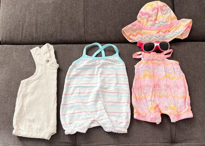 Lot de vêtements été fille 3 mois - photo numéro 6