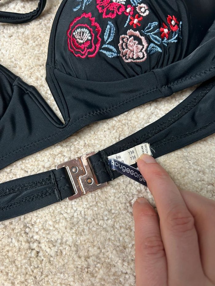 Lot de 2 hauts de maillot de bain Rougegorge - photo numéro 2