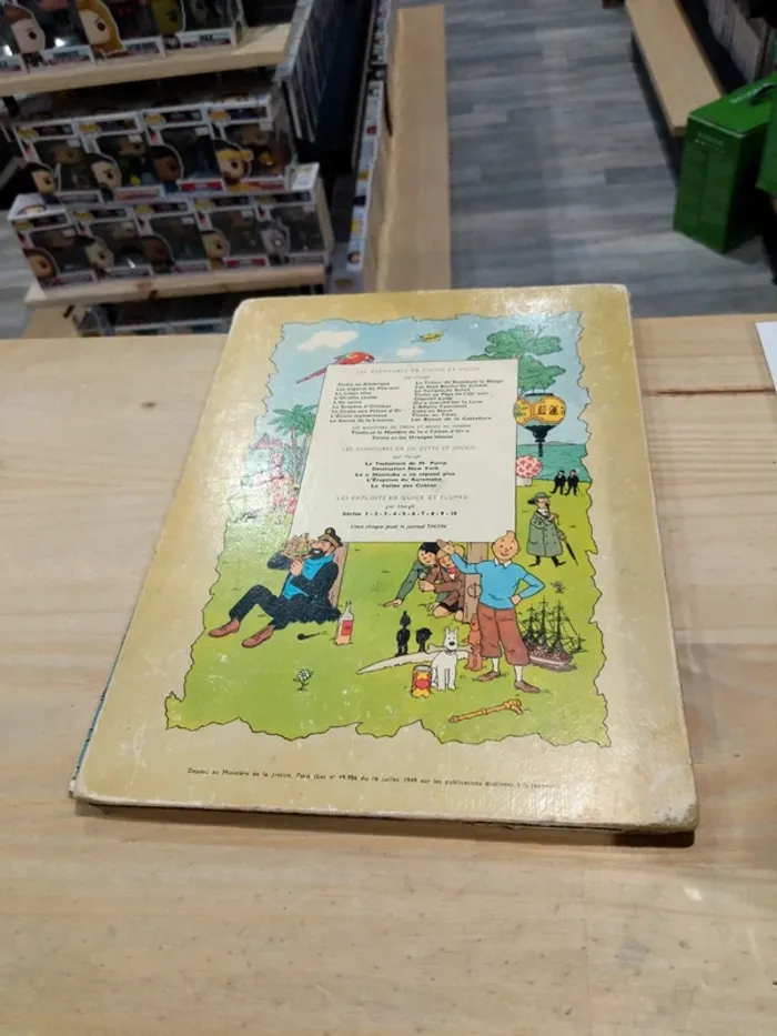Les aventures de Tintin - L'île noire 1947 - photo numéro 5