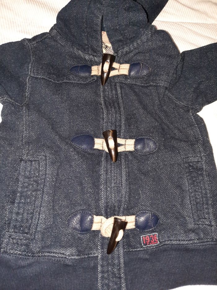 Manteau fin bleu marine - photo numéro 5