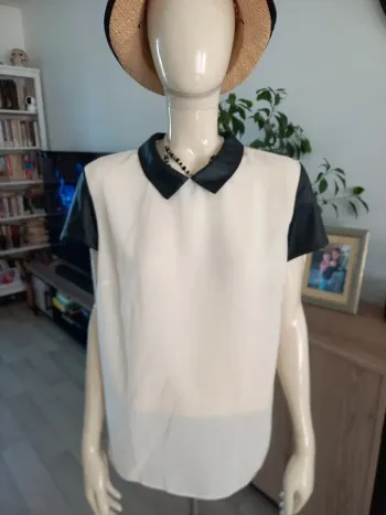 Tee-shirt femme en transparence M/L