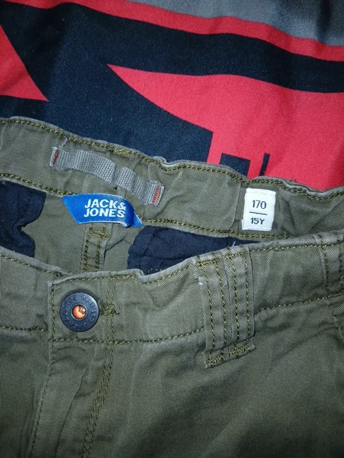 Cargo Jack & Jones taille 15 ans - photo numéro 7