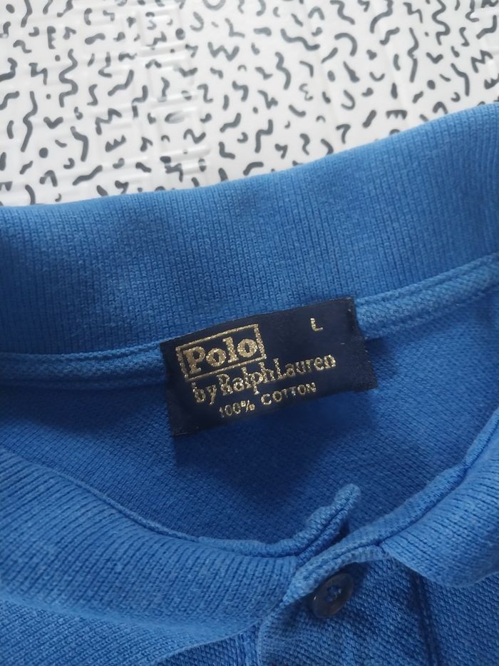 🟦 Polo Ralph Lauren Big Pony – Taille L - photo numéro 8