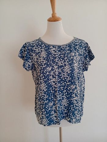 Emi jo - Tee-shirt bleu taille L