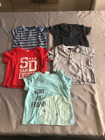 Lot de tee shirt MC
