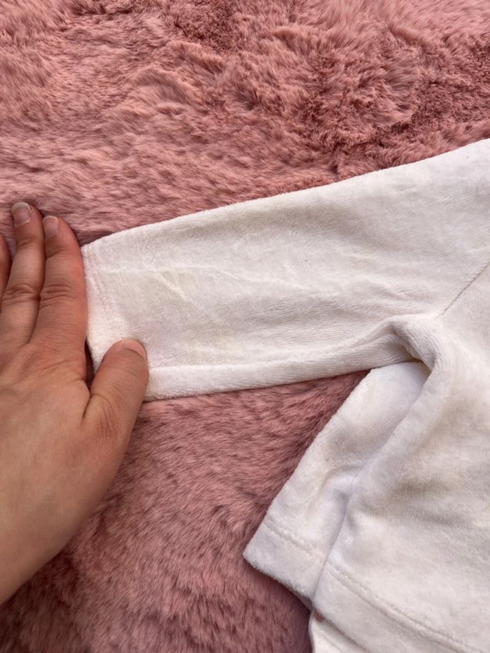 Lot 2 Pyjama velours bébé fille 3 mois - photo numéro 5