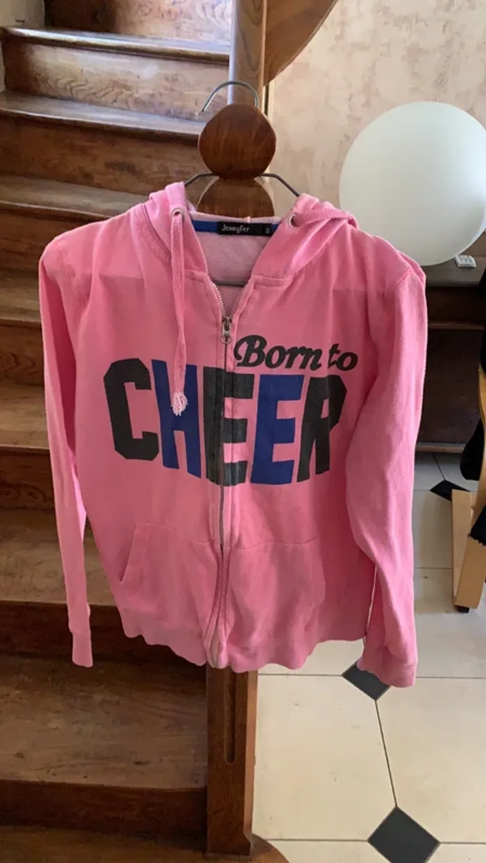 Veste sweat-shirt