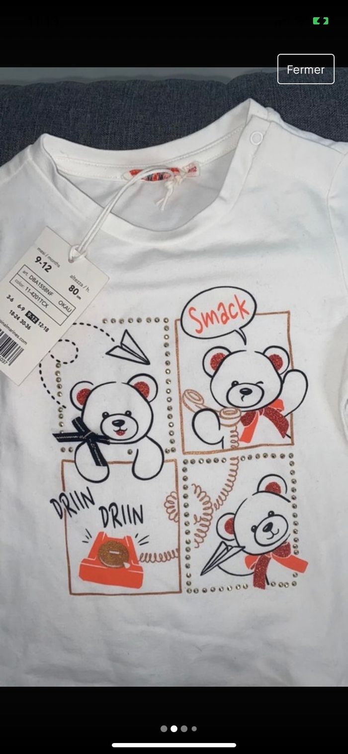 Tee shirt manche longue - photo numéro 2