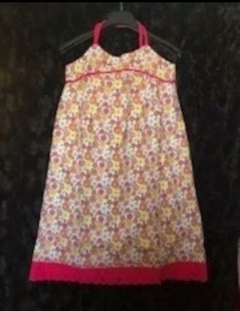 Robe à fines bretelles 14 ans