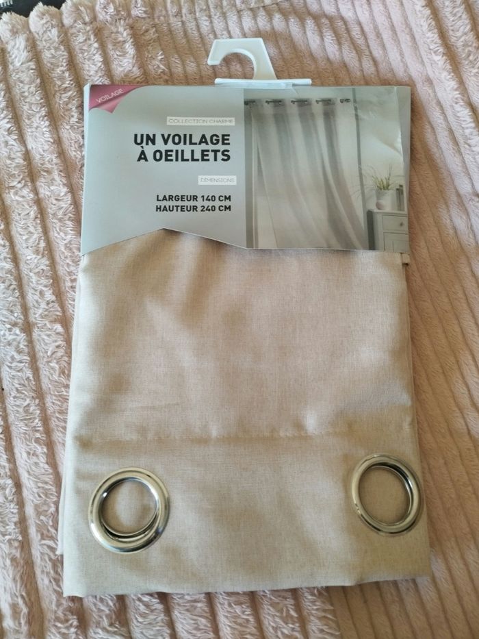 Voilage beige