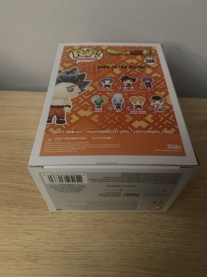 Funko pop goku ( ultra instinct) 386 - photo numéro 4