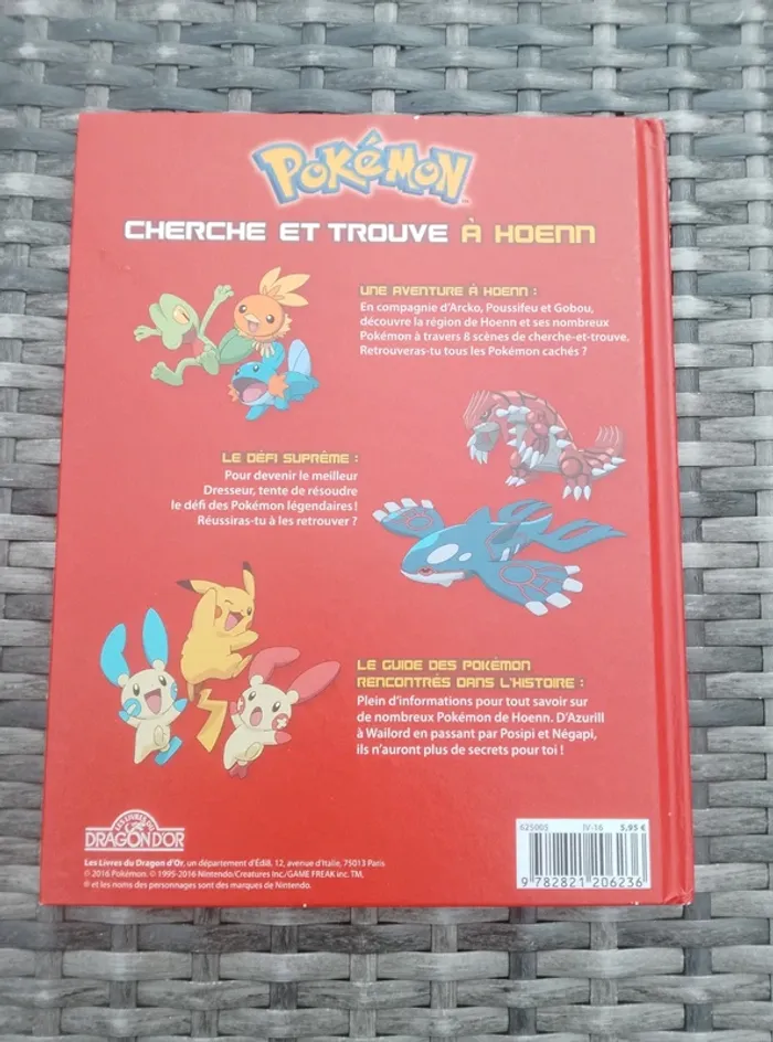 Livre enfant - Cherche et Trouve - Pokémon à Hoenn - photo numéro 2