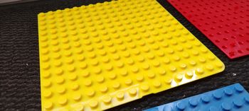 Lego duplo plaques construction x4
