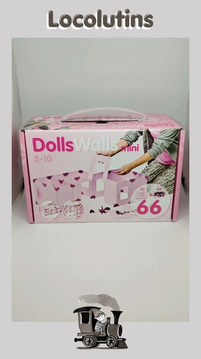 🚂 murs de maison de poupée - photo numéro 2