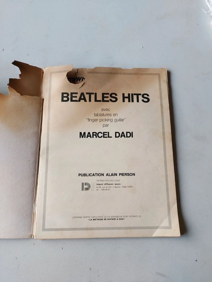 Beatles hits livre partitions - photo numéro 3