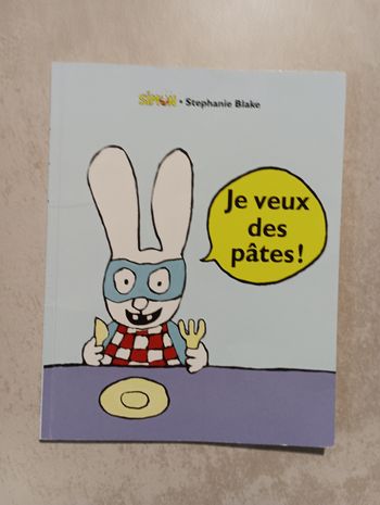 Livre école des loisirs je veux des pates