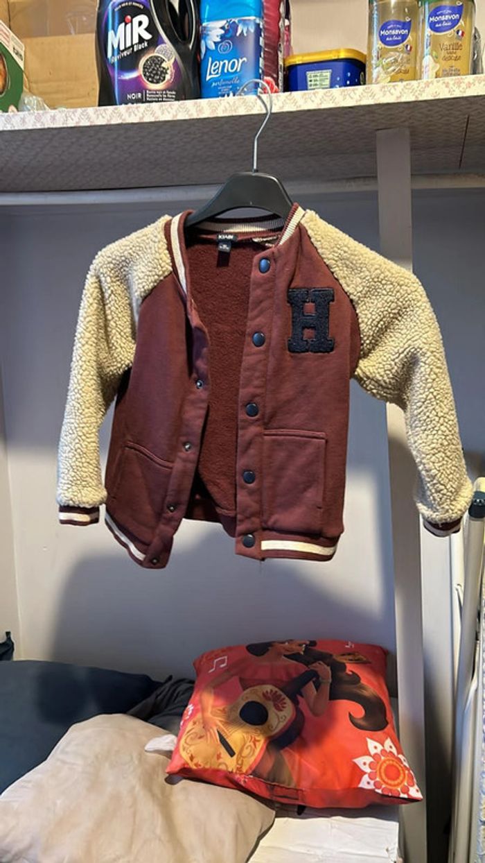 Veste garçon kiabi 4 ans
