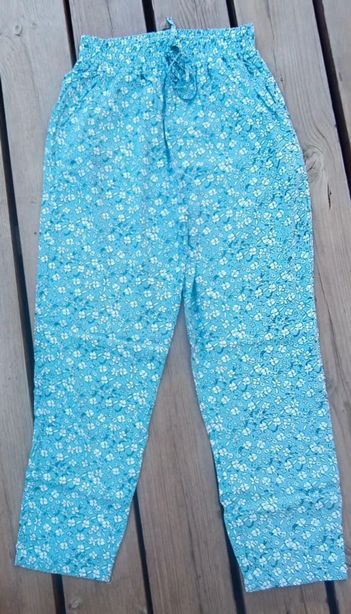 Pantalon léger d'été Manoukian taille 36-38 neuf - photo numéro 3