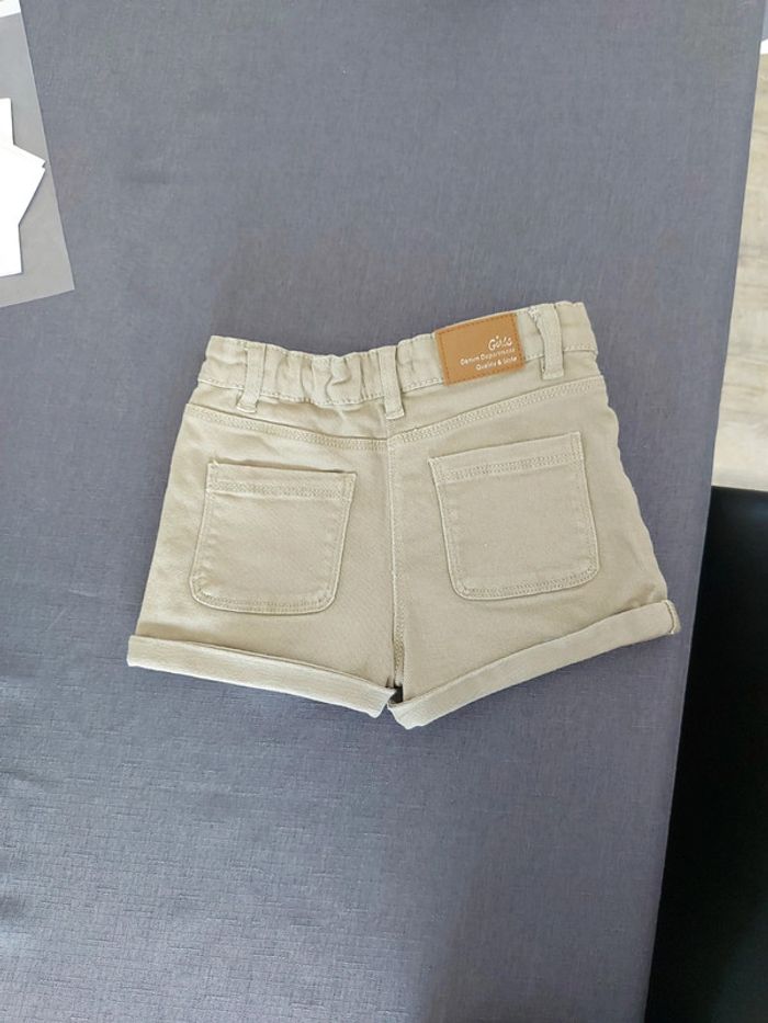 Short jeans Kaki Vertbaudet 6 ans - photo numéro 12
