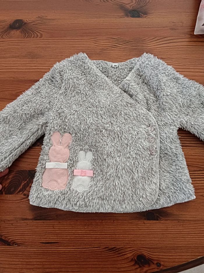 Gilet tout doux 6 mois